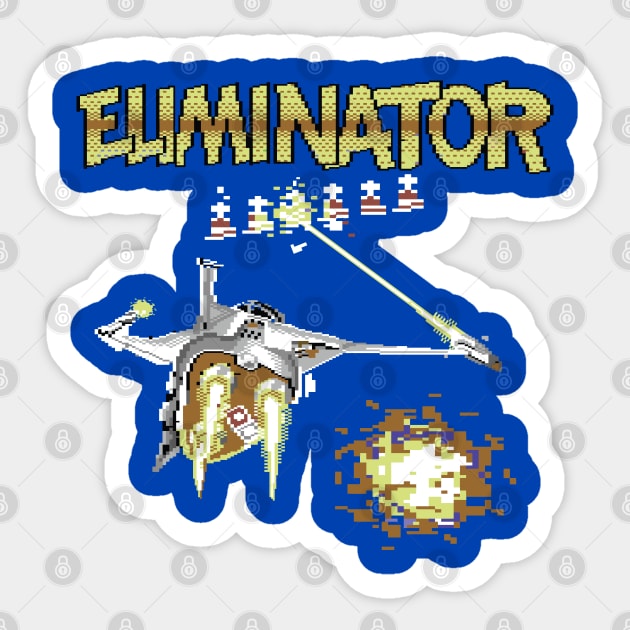 Eliminator Sticker by ilovethec64